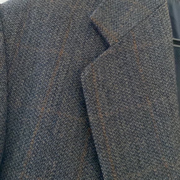 OSCAR de la Renta SPORT JACKET BLAZER grey SZ 44R - Picture 7 of 16